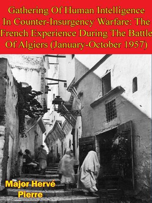 cover image of Gathering of Human Intelligence In Counter-Insurgency Warfare